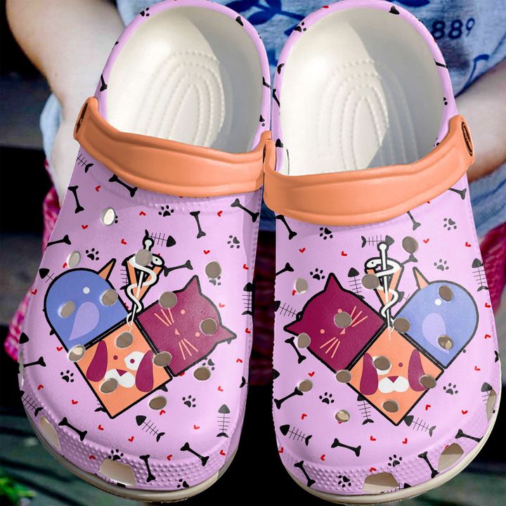 Vet Tech Icon Crocs Clog Shoes