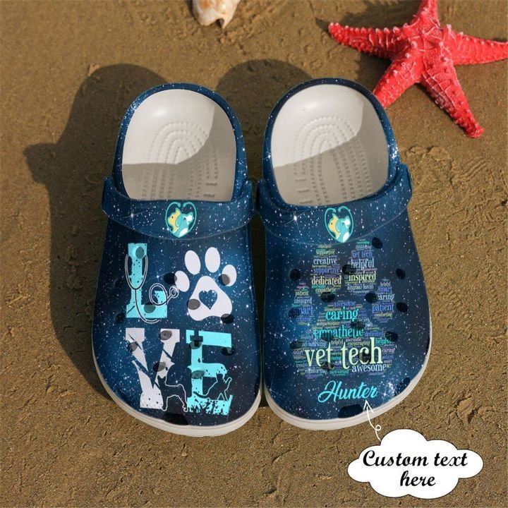 Vet Tech Personalized Empathetic Crocs Clog Shoes 4 Vet Tech Personalized Empathetic Crocs Clog Shoes
