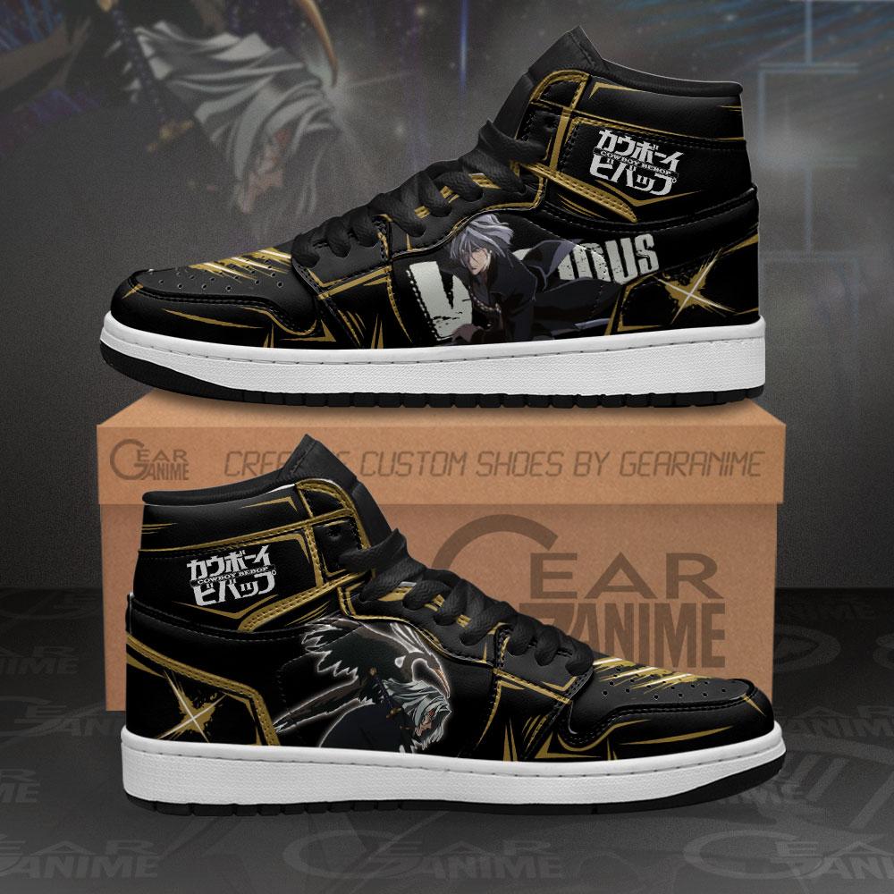 Vicious Sneakers Cowboy Beebop Anime Air Jordan Shoes