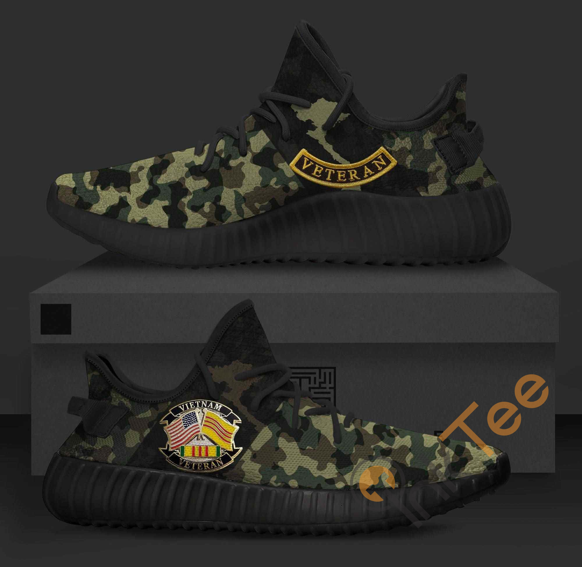 Vietnam Veteran Camo Yeezy Boost