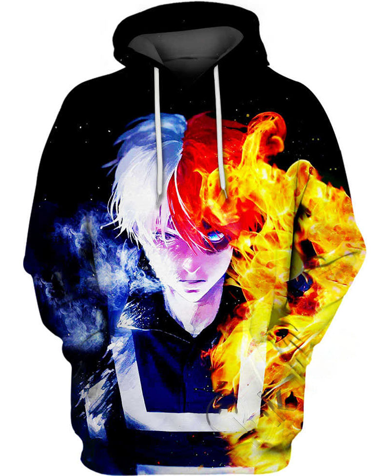 Villain Todoroki Hoodie 3D 10 Villain Todoroki Hoodie 3D