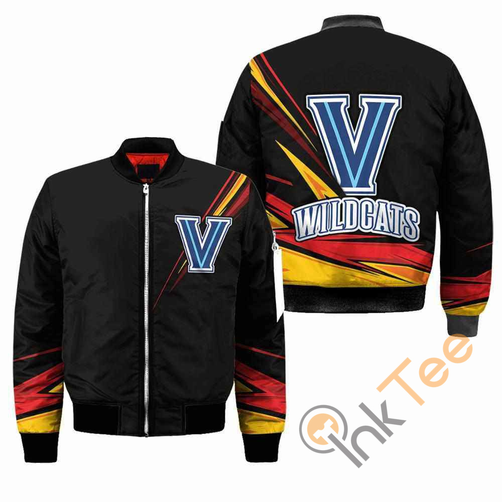 Villanova Wildcats NCAA Black Apparel Best Christmas Gift For Fans Bomber Jacket