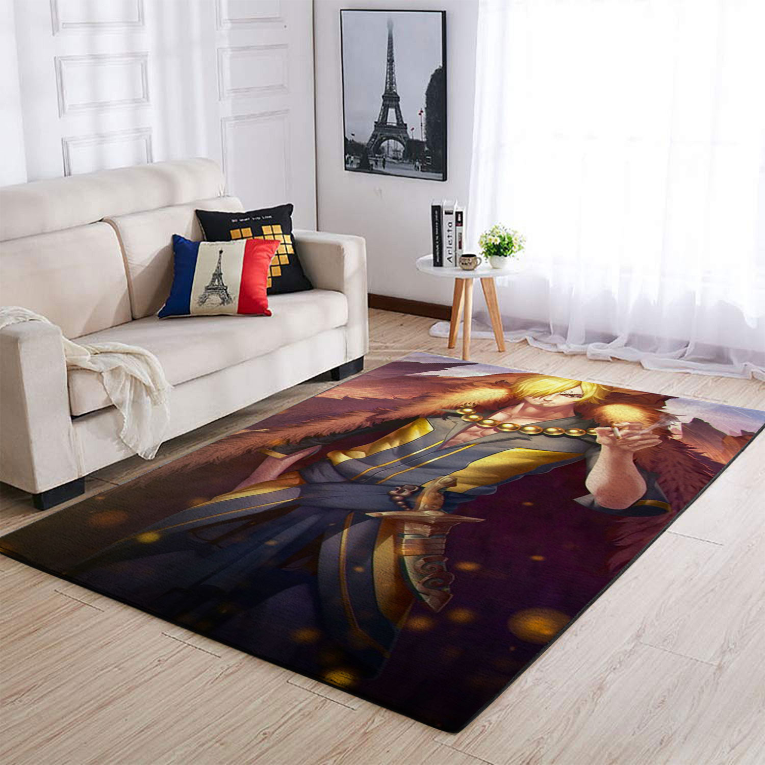 Vinsmoke Sanji One Piece Rug 1 Vinsmoke Sanji One Piece Rug