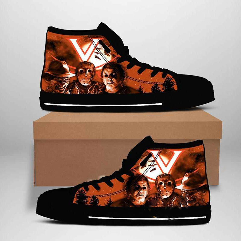 Virginia Cavaliers Ncaa High Top Shoes