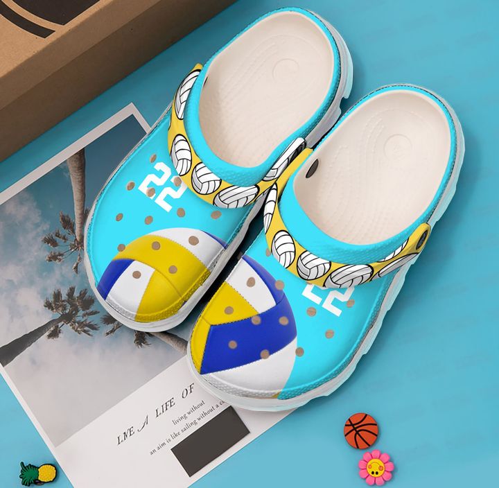 Volleyball Lover Crocs Clog Shoes