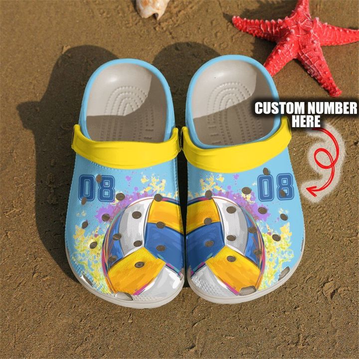 Volleyball Personalized Ball Crocs Clog Shoes 5 Volleyball Personalized Ball Crocs Clog Shoes