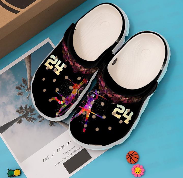 Volleyball Personalized Girls Crocs Clog Shoes