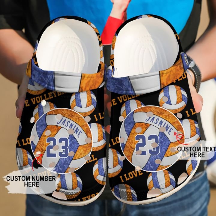 Volleyball Personalized Is Life Crocs Clog Shoes 5 Volleyball Personalized Is Life Crocs Clog Shoes