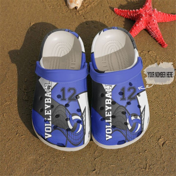Volleyball Personalized Love Crocs Clog Shoes