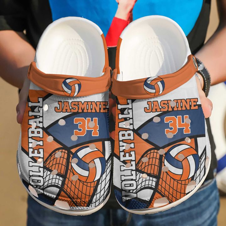 Volleyball Personalized Net Crocs Clog Shoes 11 Volleyball Personalized Net Crocs Clog Shoes