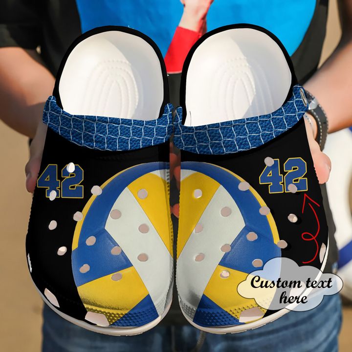 Volleyball Personalized Players Crocs Clog Shoes 2 Volleyball Personalized Players Crocs Clog Shoes