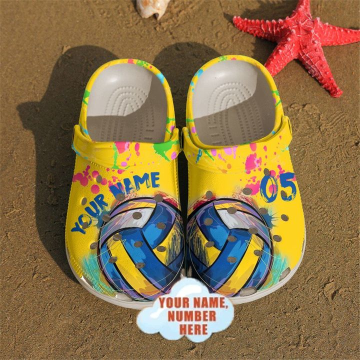Volleyball Personalized Crocs Clog Shoes 4 Volleyball Personalized Crocs Clog Shoes