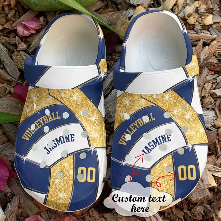 Volleyball Personalized V1 Crocs Clog Shoes
