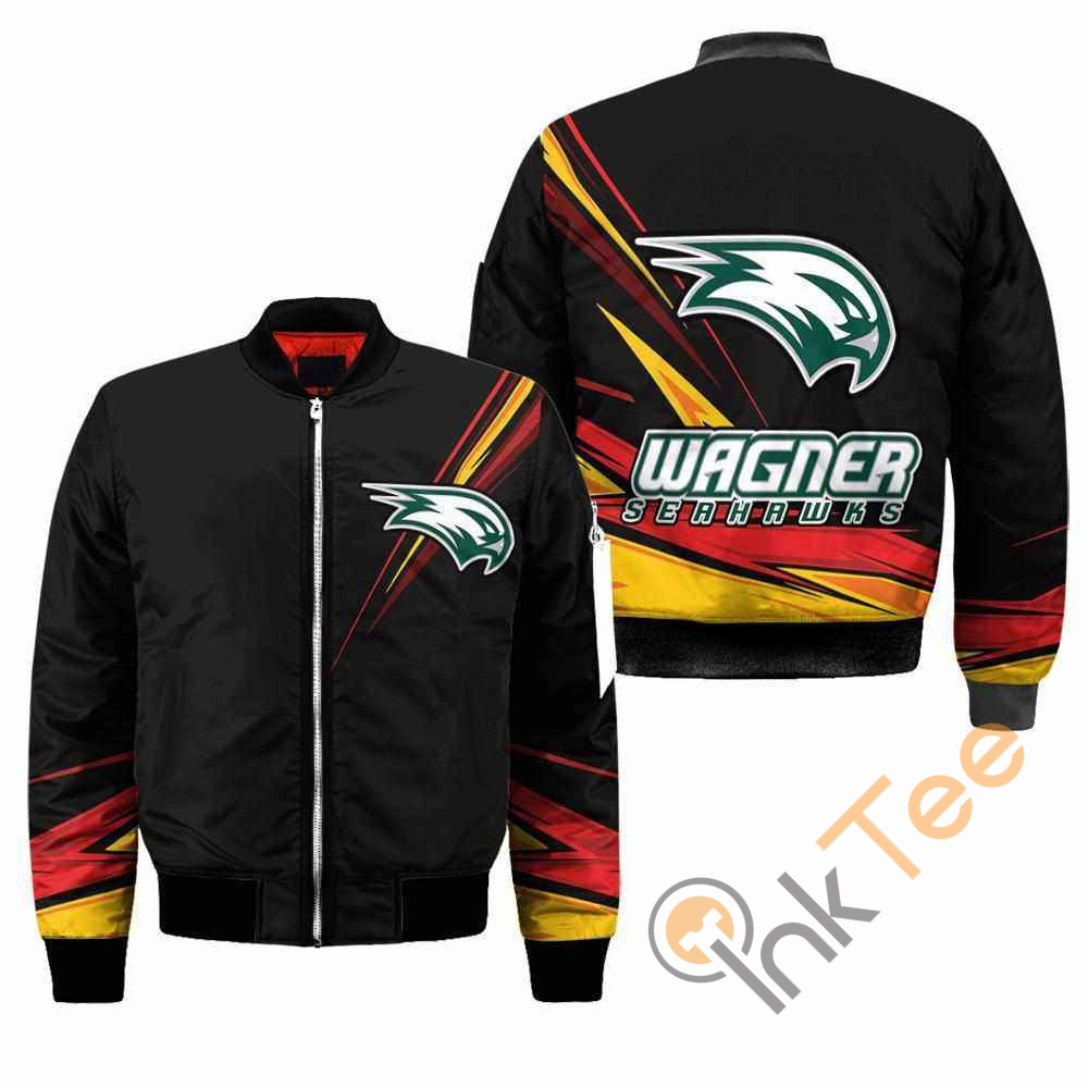 Wagner Seahawks NCAA Black Apparel Best Christmas Gift For Fans Bomber Jacket 15 Wagner Seahawks NCAA Black Apparel Best Christmas Gift For Fans Bomber Jacket