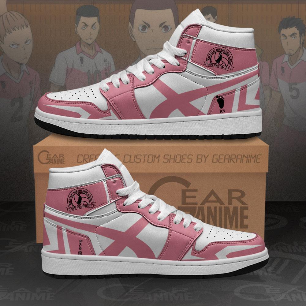 Wakutani Minami High Sneakers Haikyuu Anime Air Jordan Shoes