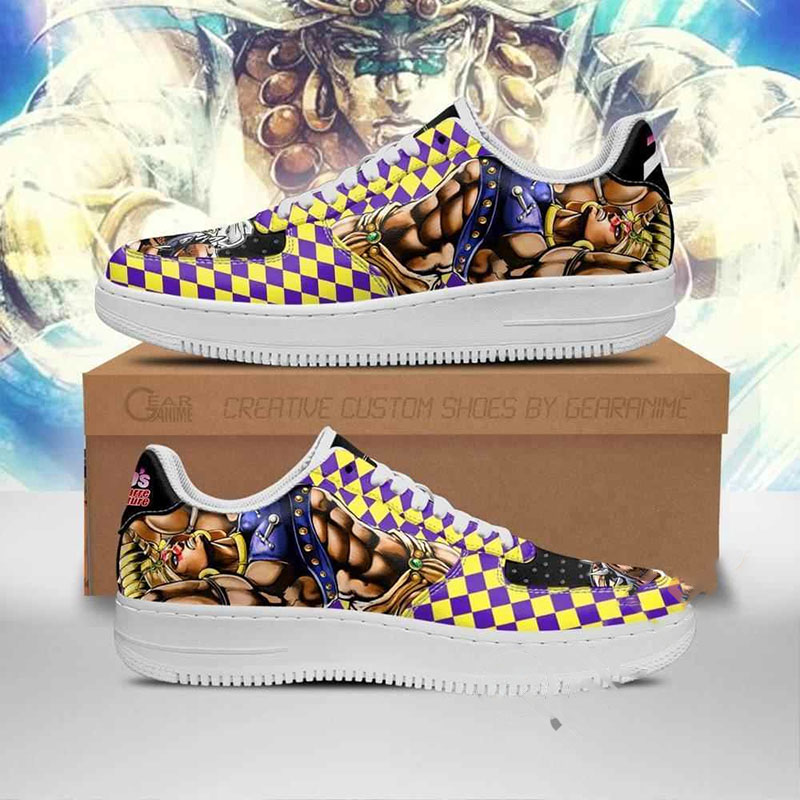 Wammu Jojo Anime Nike Air Force Shoes 2 Wammu Jojo Anime Nike Air Force Shoes