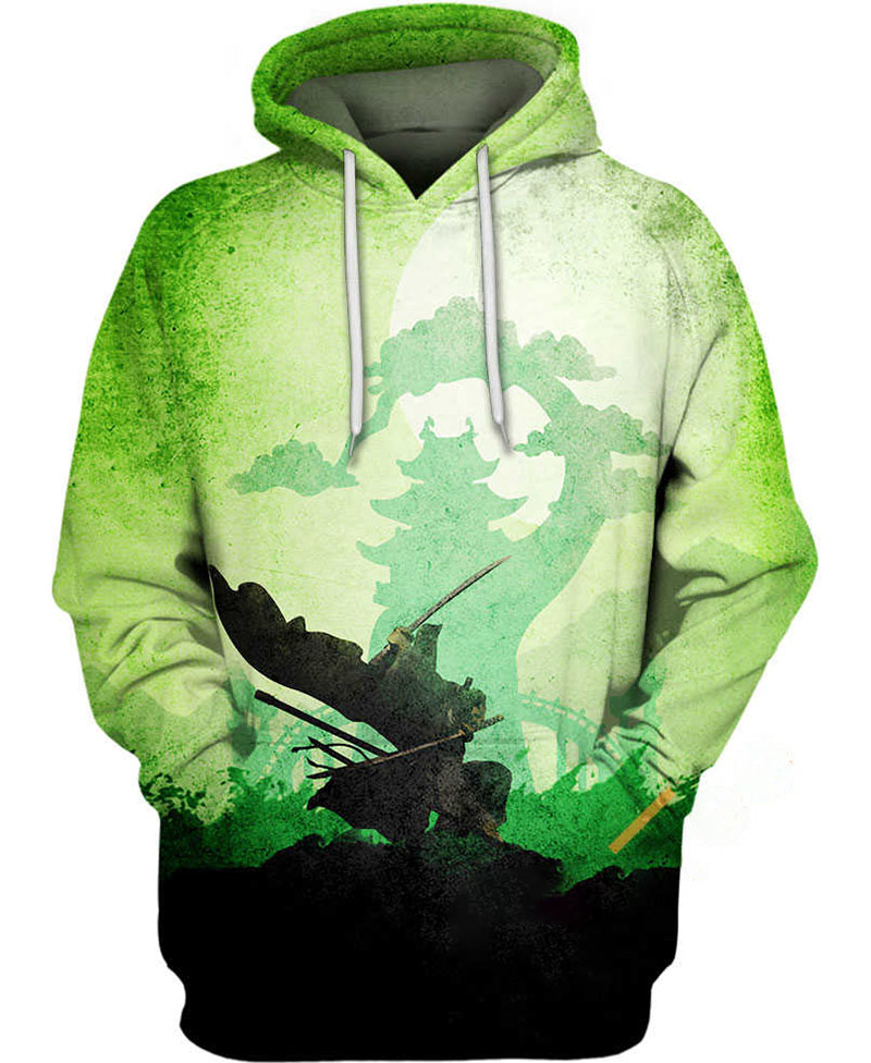 Wano No Zoro Hoodie 3D