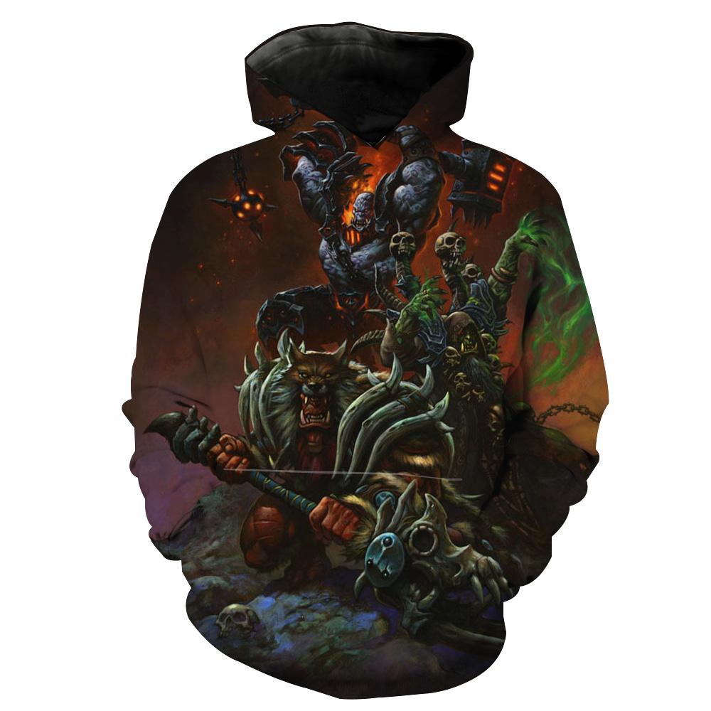 Warcraft Epic Wow Hoodie 3D