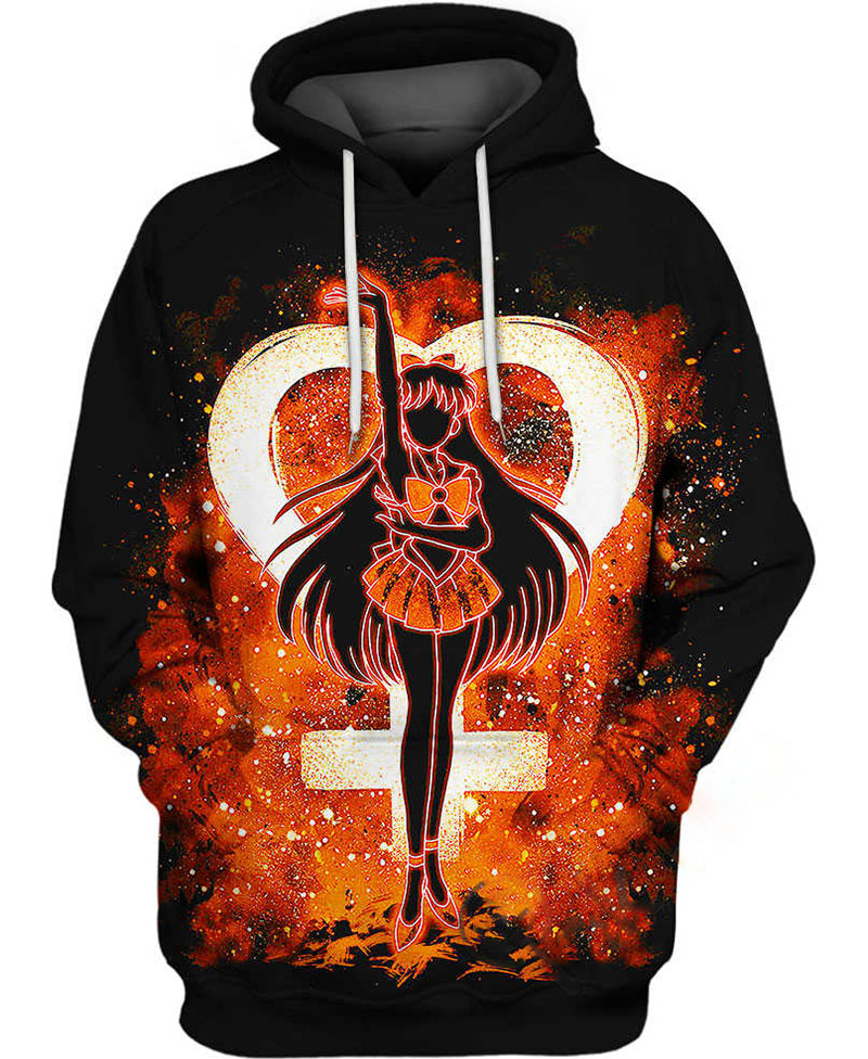 Warrior Venus Hoodie 3D 3 Warrior Venus Hoodie 3D
