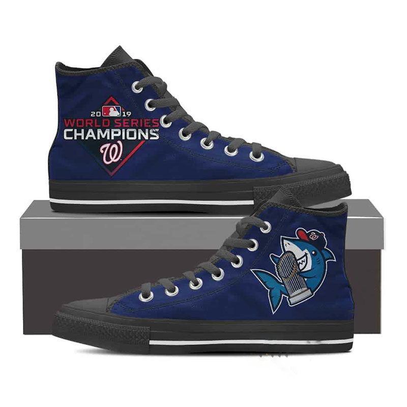 Washington Nationals 2019 World Series Champions High Top Shoes 4 Washington Nationals 2019 World Series Champions High Top Shoes