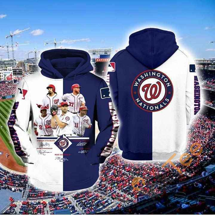 Washington Nationals Mlb Fan Hoodie 3d