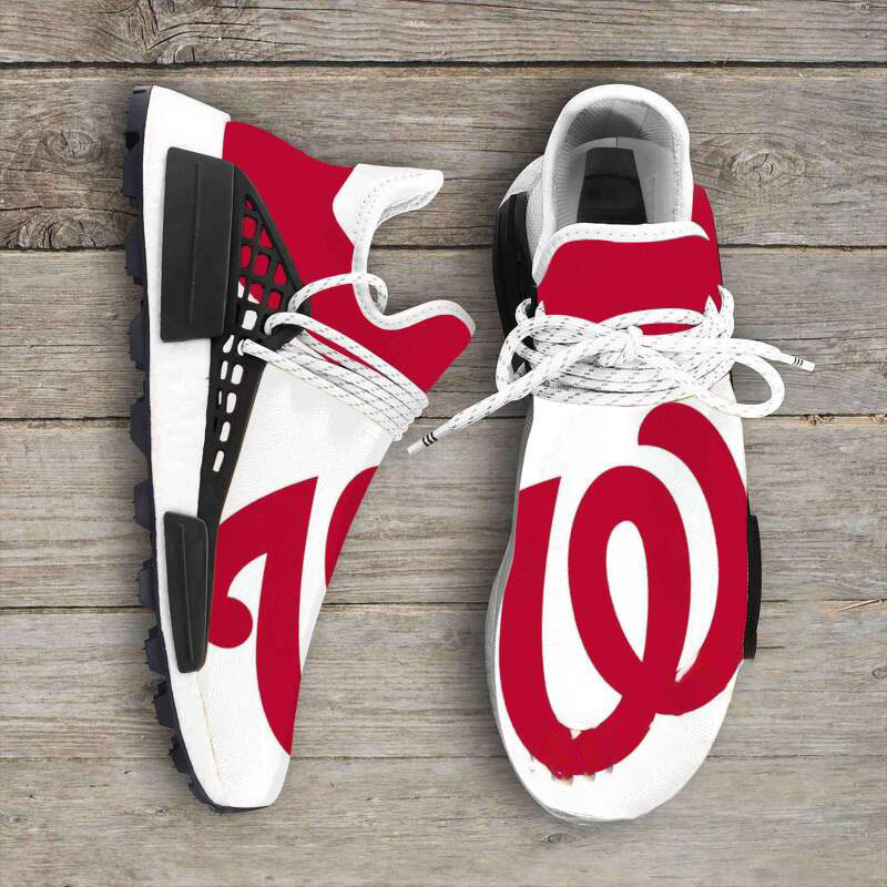 Washington Nationals MLB NMD Human Shoes 3 Washington Nationals MLB NMD Human Shoes