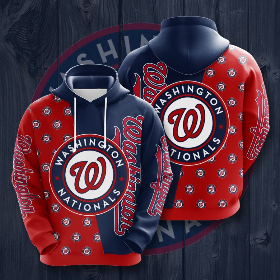 Washington Nationals Custom Hoodie 3D