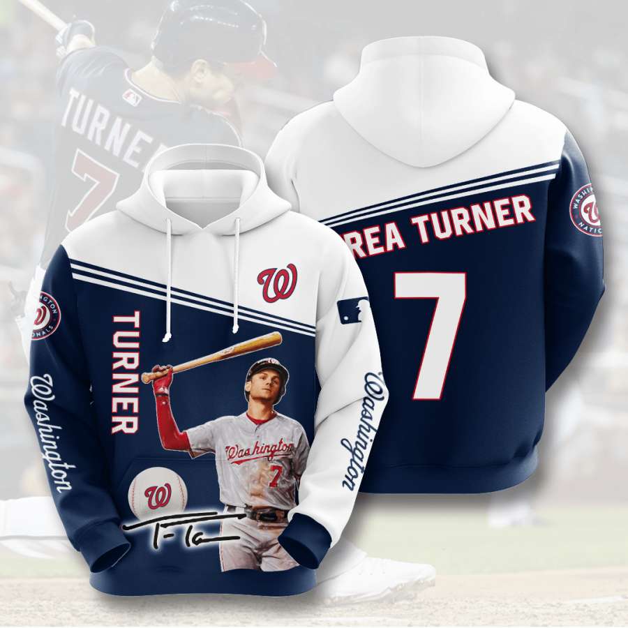 Washington Nationals Custom Hoodie 3D