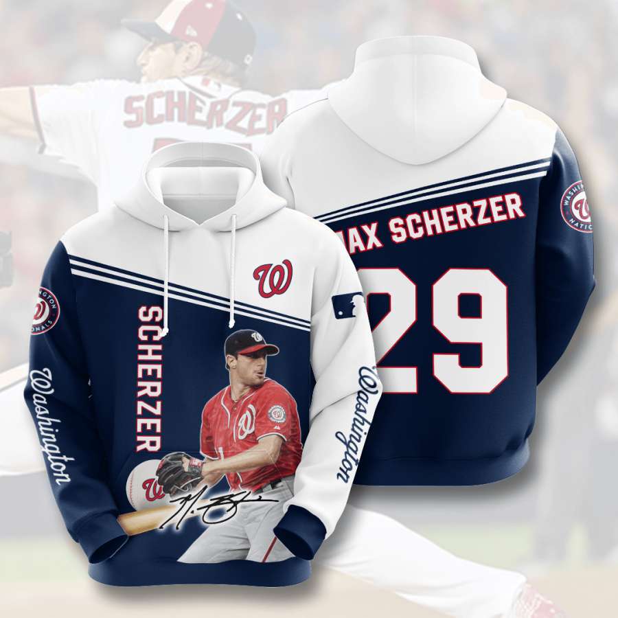Washington Nationals Custom Hoodie 3D