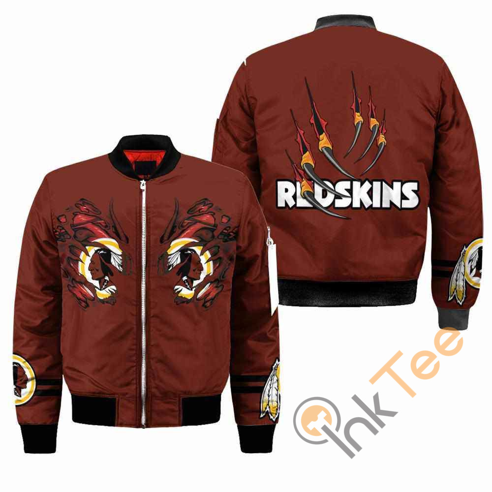 Washington Redskins NFL Claws Apparel Best Christmas Gift For Fans Bomber Jacket