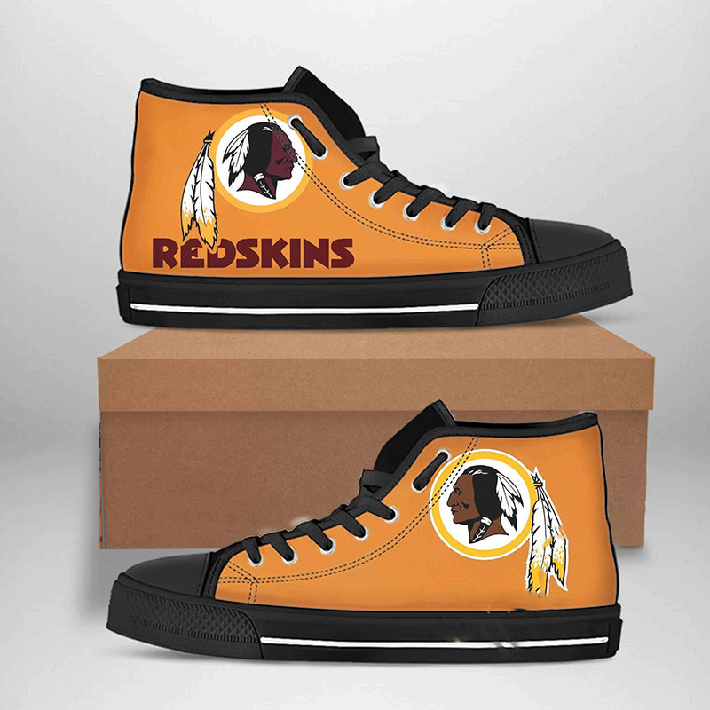 Washington Redskins Nfl Football High Top Shoes
