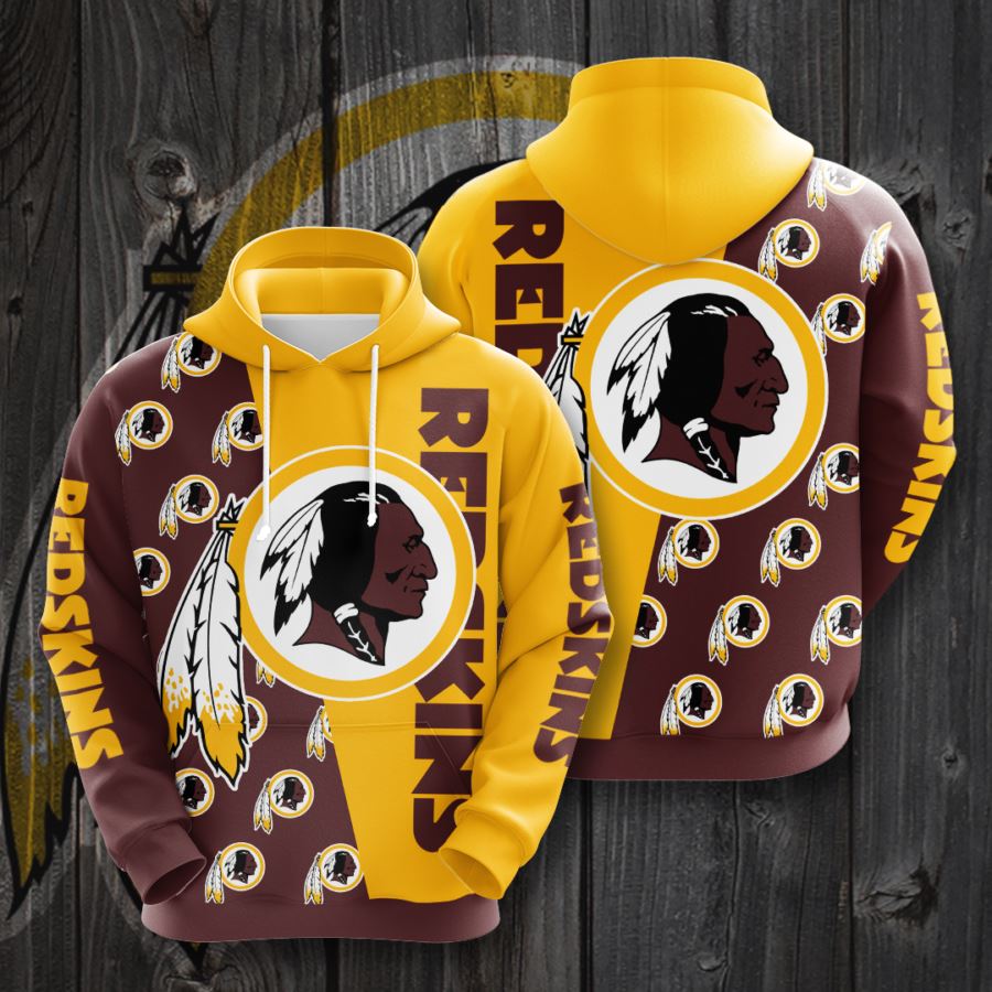 Washington Redskins Custom Hoodie 3D