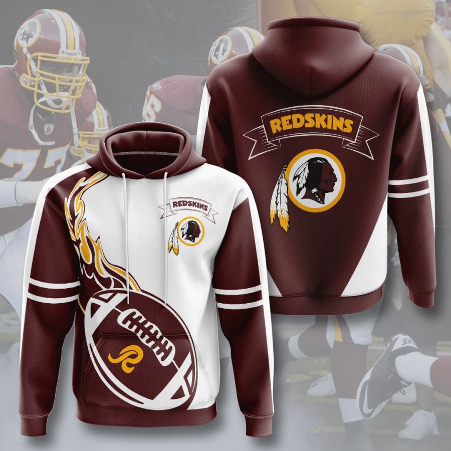 Washington Redskins Custom Hoodie 3D