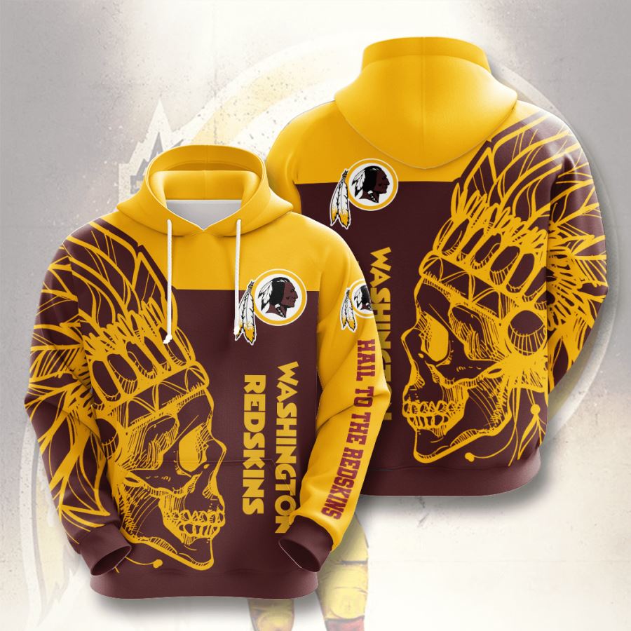 Washington Redskins Custom Hoodie 3D