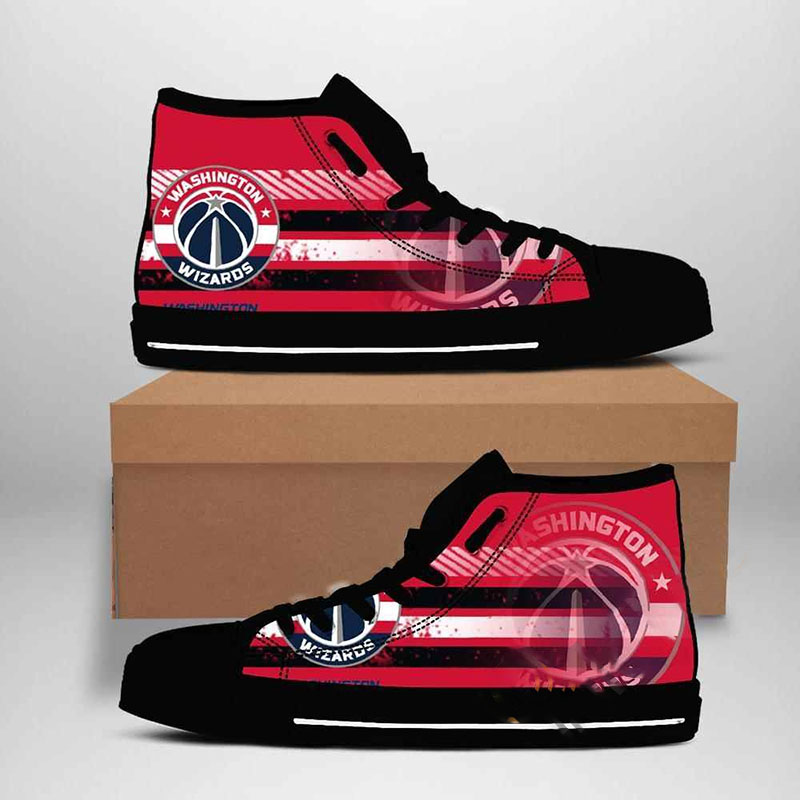Washington Wizards Nba Basketball High Top Shoes 2 Washington Wizards Nba Basketball High Top Shoes