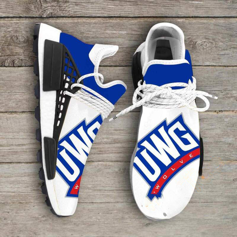 West Georgia Wolves NCAA NMD Human Shoes