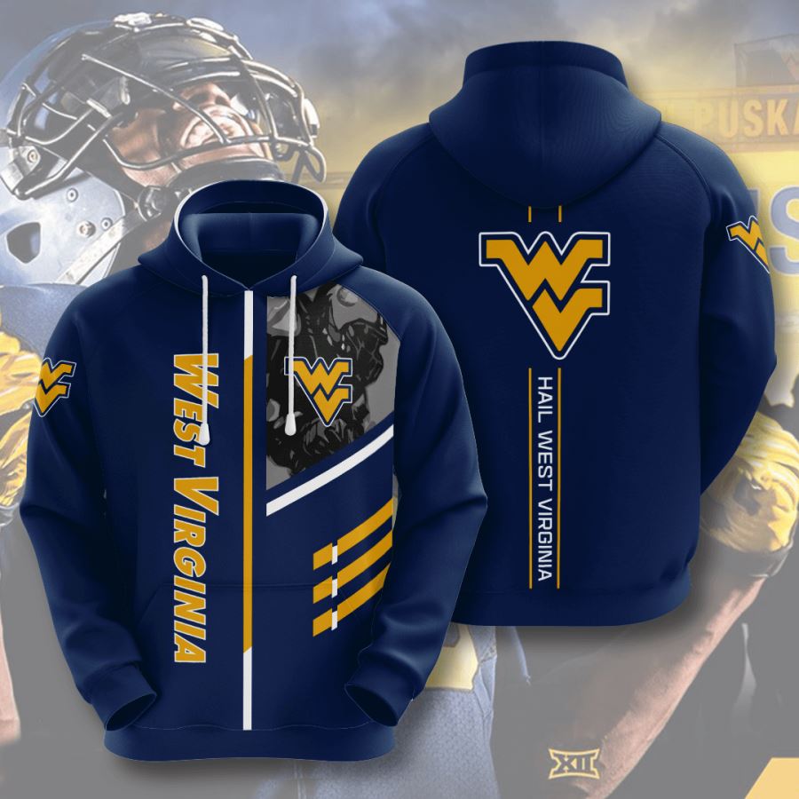 West Virginia Mountaineers Custom Hoodie 3D