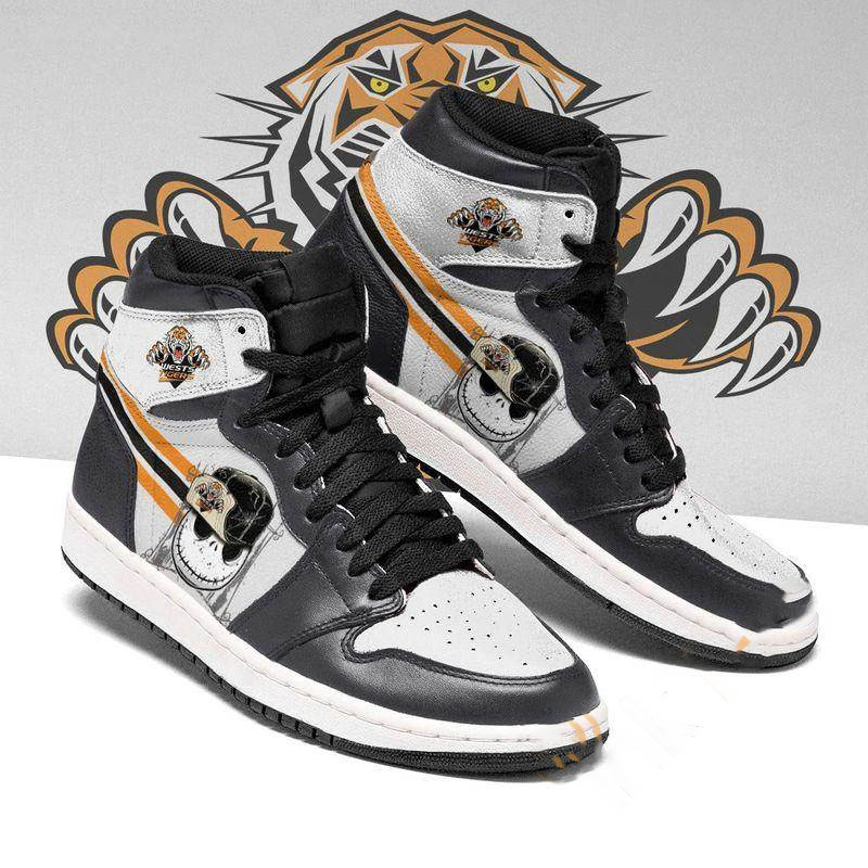 Wests Tigers Custom Sneaker Air Jordan Shoes