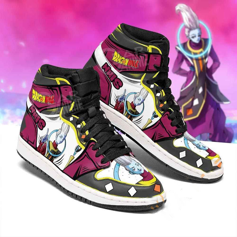Whis Dragon Ball Sneakers Anime Air Jordan Shoes