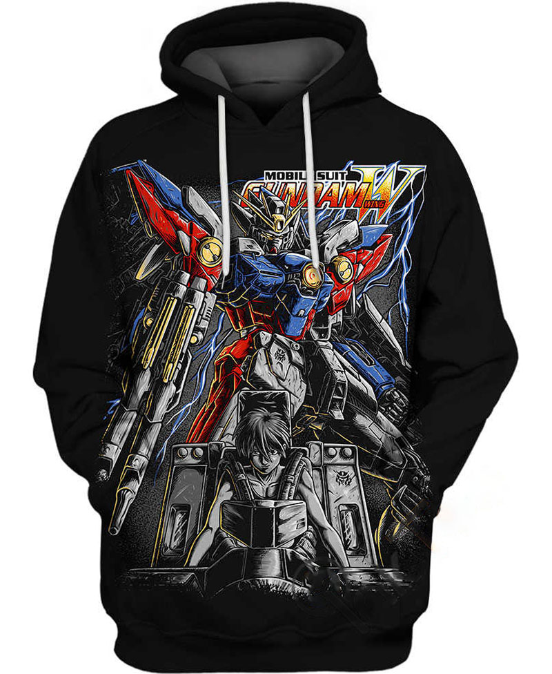 Wing Zero Hoodie 3D