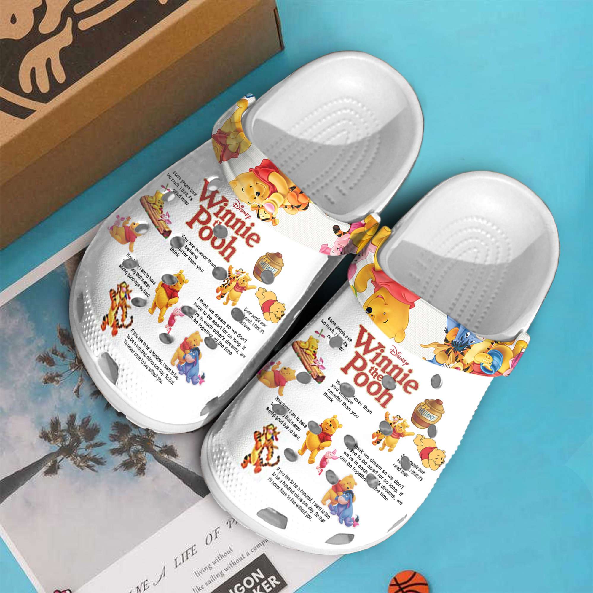 Winnie The Pooh Crocs Clog Shoes 3 Winnie The Pooh Crocs Clog Shoes