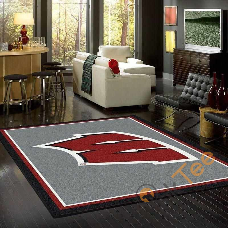 Wisconsin Badgers Area Rug 1 Wisconsin Badgers Area Rug