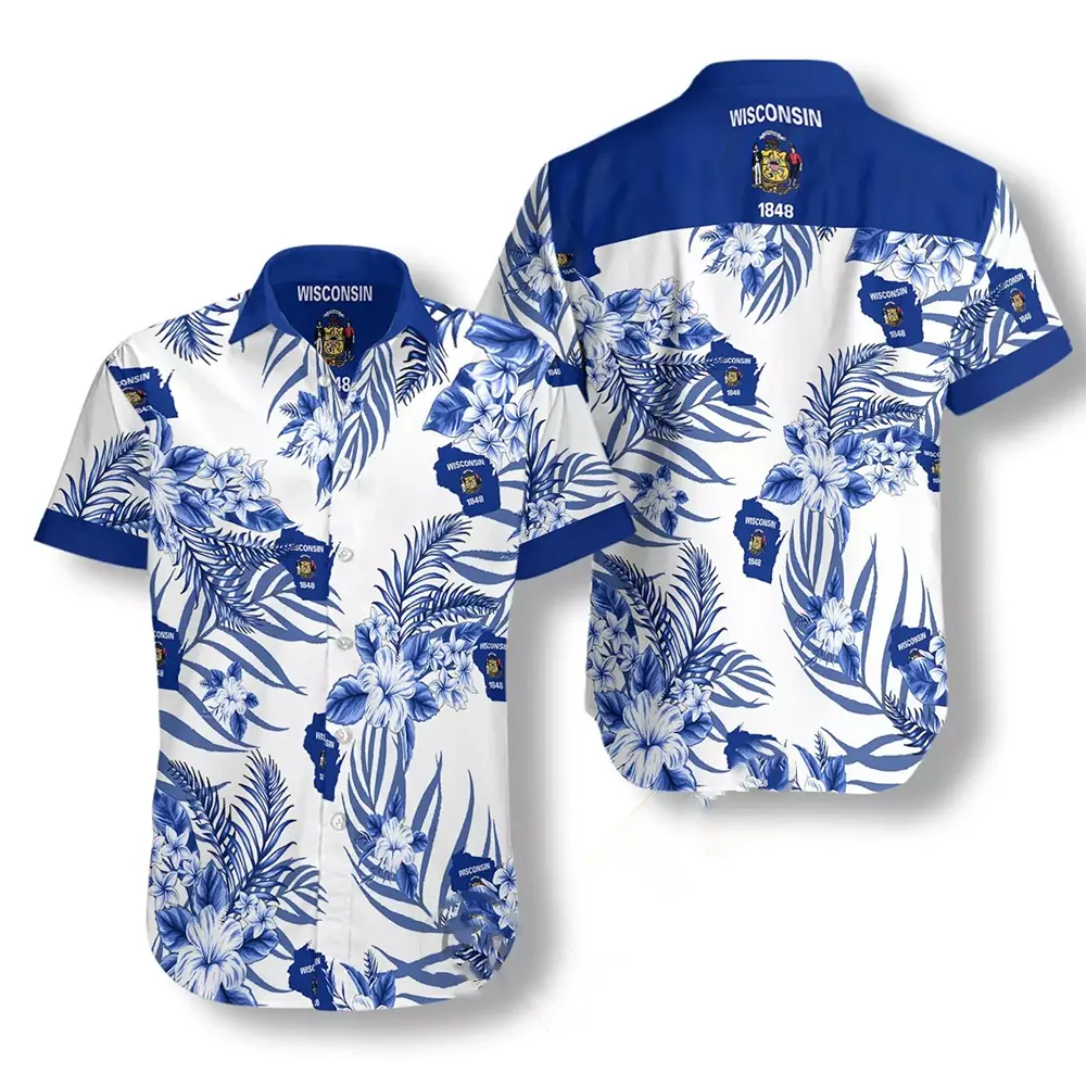 Wisconsin Proud Hawaiian shirts