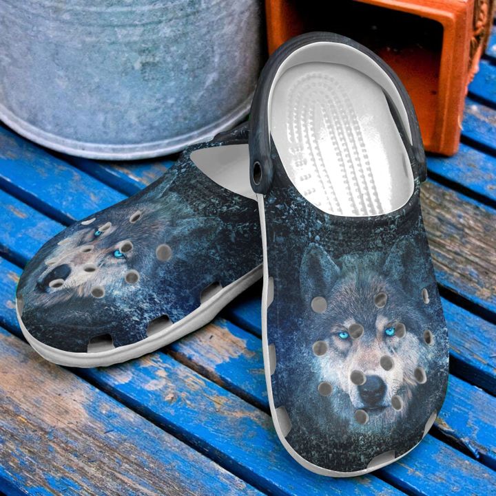 Wolf Art Crocs Clog Shoes 4 Wolf Art Crocs Clog Shoes