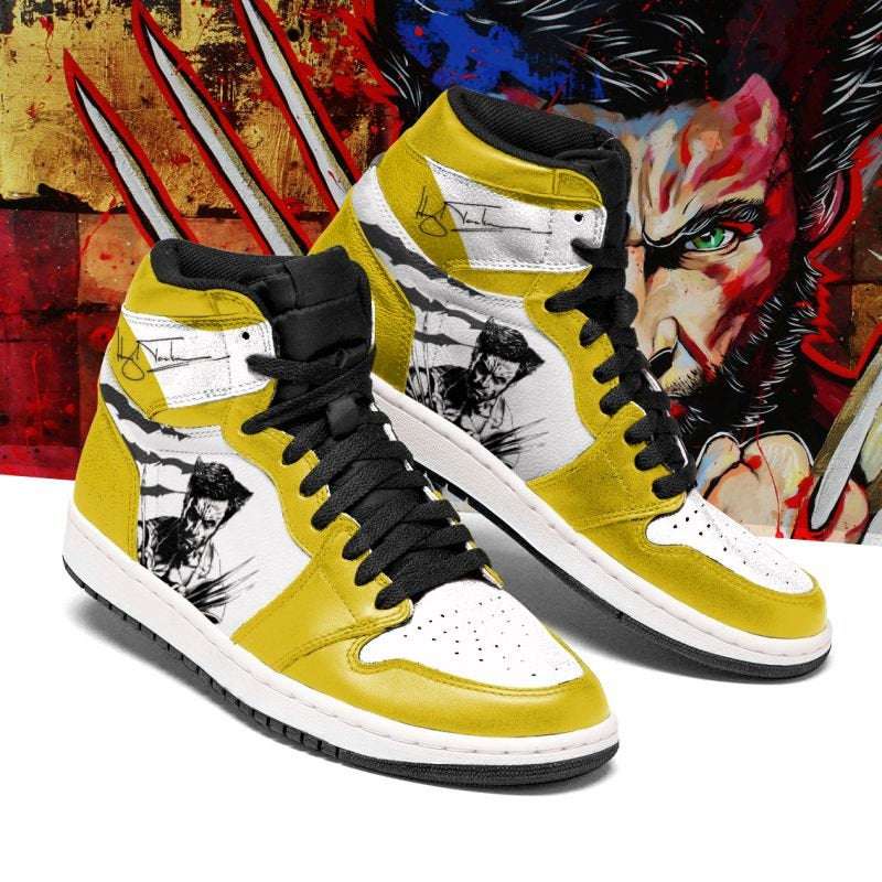 Wolverine Personalized Custom Air Jordan Shoes