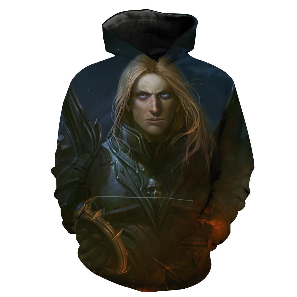 World Of Warcraft Arthas Unmasked Arthas Hoodie 3D 4 World Of Warcraft Arthas Unmasked Arthas Hoodie 3D