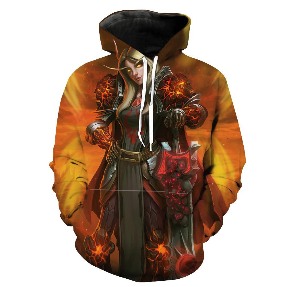 World Of Warcraft Blood Elf Paladin Paladin Hoodie 3D 2 World Of Warcraft Blood Elf Paladin Paladin Hoodie 3D