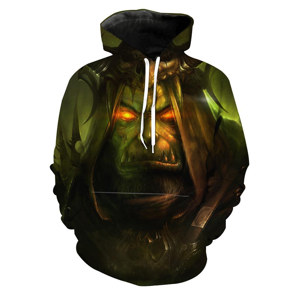 World Of Warcraft Thrall Wow Classic Thrall Hoodie 3D