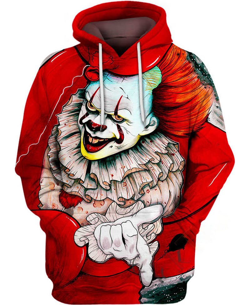 Wrinkles The Clown Hoodie 3D