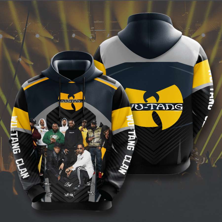 Wu Tang Clan Custom Hoodie 3D 11 Wu Tang Clan Custom Hoodie 3D